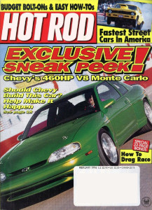 HOT ROD 1996 FEB - SS v COBRA v WS6, STREET SHOOTOUT